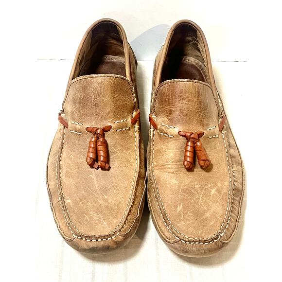 Saks Fifth Avenue Leather Driving Loafer Shoes/ Men's Size 11M
Slip on - Picture 1 of 10